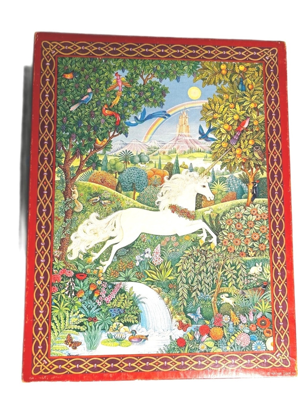 Vintage “Song of the Unicorn” Springbok Jigsaw Puzzle/Art by Fernando Casini